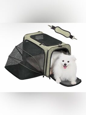 Petsfit Expandable Cat Carrier Dog Carrier,